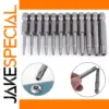 S2 Steel 11-Piece Hex Shank Torx Bit Set