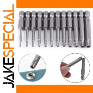 S2 Steel 11-Piece Hex Shank Torx Bit Set