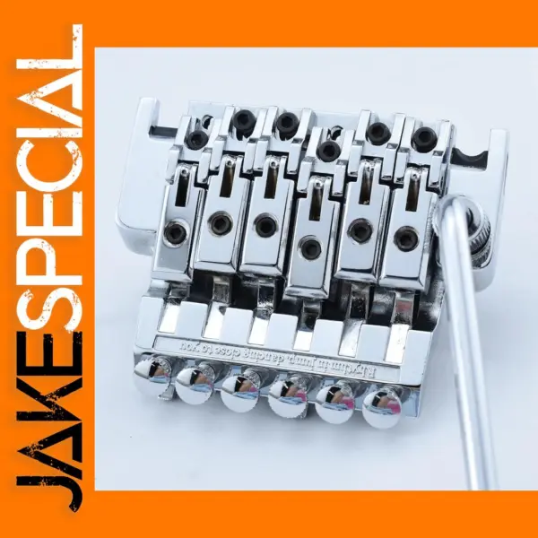 Chrome Electric Guitar Tremolo System Bridge Set