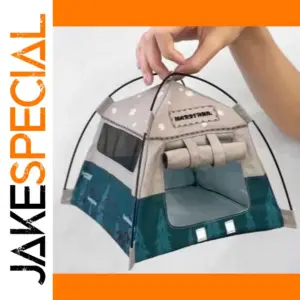 Miniature Camping Tent Model for Dollhouse