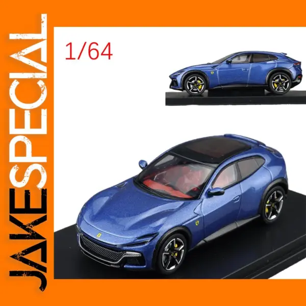 Diecast 1/64 Scale Ferrari Purosangue Model Car