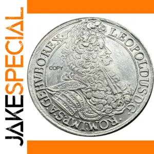 Austrian Empire 1695 1 Thaler Leopold I Coin