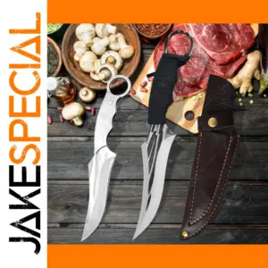 Multi-Piece Stainless Steel Kitchen Knife Set