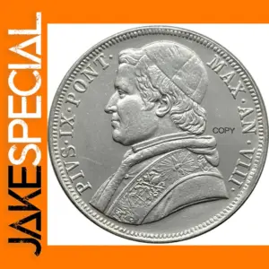 Italian States Papal 1 Scudo Replica