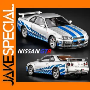 1:24 Nissan Skyline GTR R34 Diecast Model