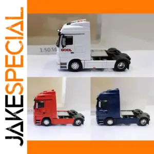 1/50 Scale BZ Container Tractor Trailer Model