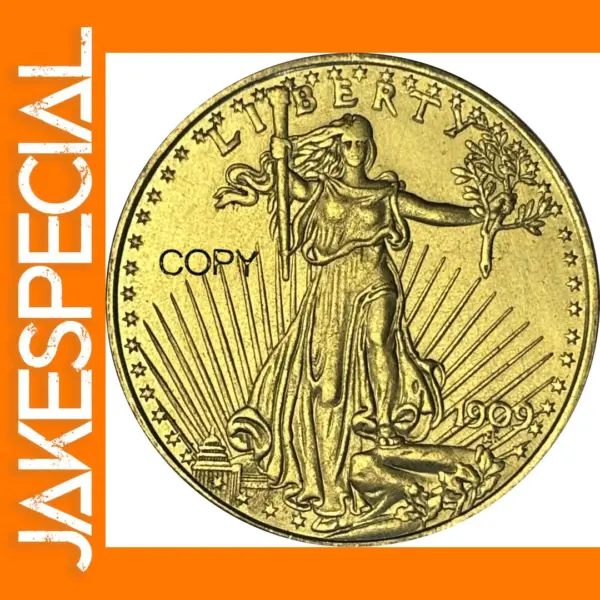 20 Twenty Coin Saint Gaudens Commemorative Replica