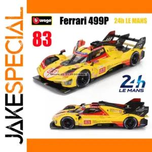 Ferrari 499P 2024 1:18 Diecast Model Car