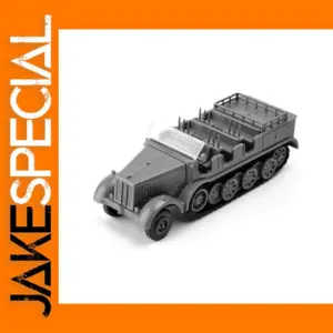 1/72 WWII SD.KFZ.7 Half-track Model Kit