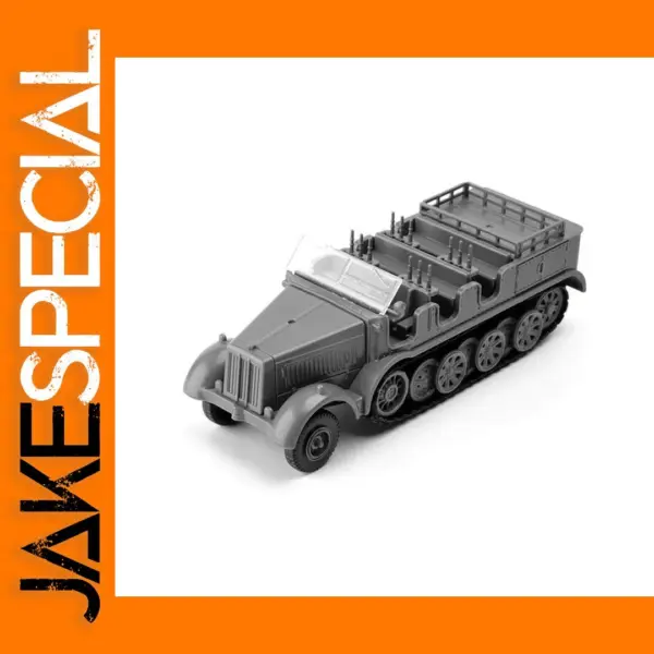 1/72 WWII SD.KFZ.7 Half-track Model Kit