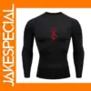 Men's Anime Compression Shirt for Sports