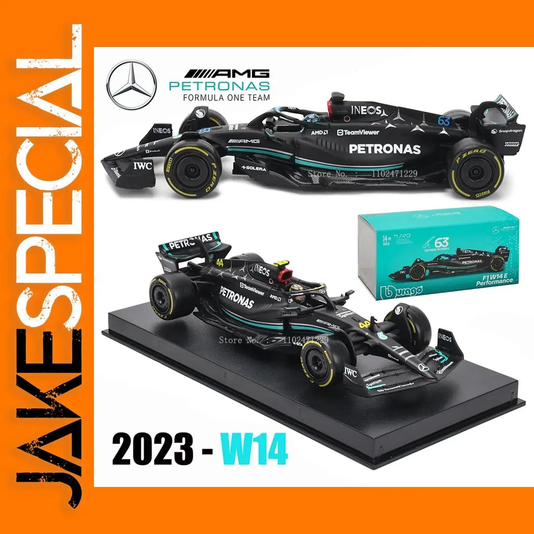 Bburago 1:43 Mercedes-AMG F1 Diecast Model 1 Bburago 1:43 Mercedes-AMG F1 Diecast Model