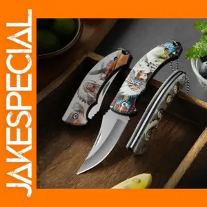 Folding Stainless Steel Outdoor Pocket Knife