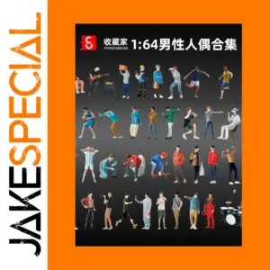1/64 Scale Miniature Male Figurine Model
