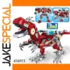 Dinosaur Building Blocks Velociraptor Set