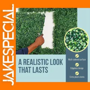 40x60cm Artificial Grass Wall Panel Decor