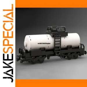 176PCS Fuel Tank Wagon Model Building Blocks