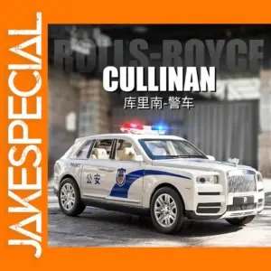 1:24 Rolls Royce Cullinan Police Diecast Model