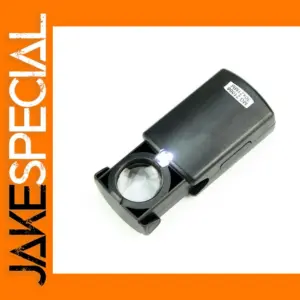 30X Handheld Magnifying Glass with LED Light