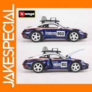 1:24 Scale Porsche 911 Rally Diecast Model