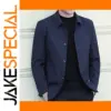 Elegant Mid Length Men's Jacket for Fall