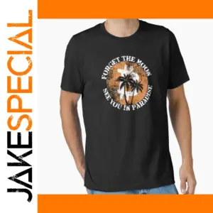 Bitcoin Sunset Graphic T-Shirt for Men