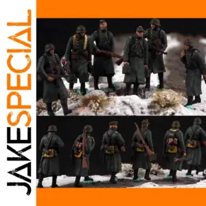 1:72 Scale German Soldiers Miniature Figures Set