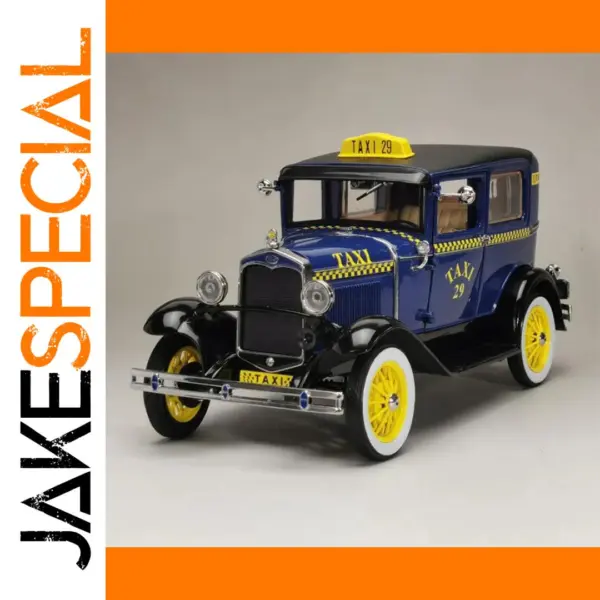 1/18 Scale 1931 Ford A Tudor Taxi Model