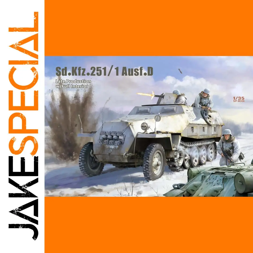 1/35 Scale German Sd Kfz.251/1 D Model Kit 1 1/35 Scale German Sd Kfz.251/1 D Model Kit
