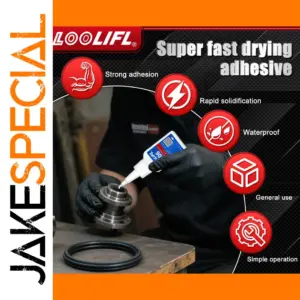 LOOLIFL Automotive Housings Adhesive for Metal & Glass
