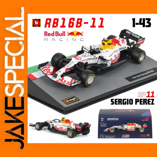 Bburago 1:43 Diecast F1 Red Bull Model