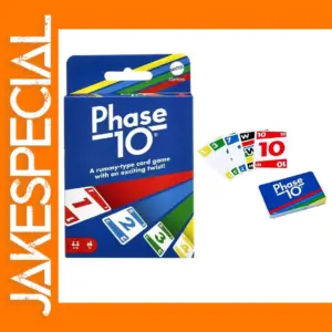 Phase 10 Card Game by Mattel with 108 Cards