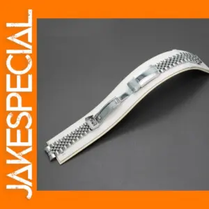 20mm Silver Stainless Steel Watch Bracelet