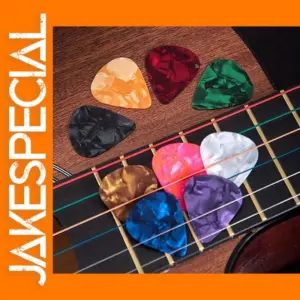 0.46mm Guitar Picks Set for Bass & Acoustic