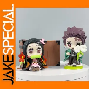 Demon Slayer Anime Model Figures Set of 4