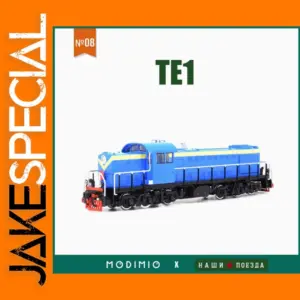 1/87 TE1 JLKN008 Soviet Diesel Locomotive Model