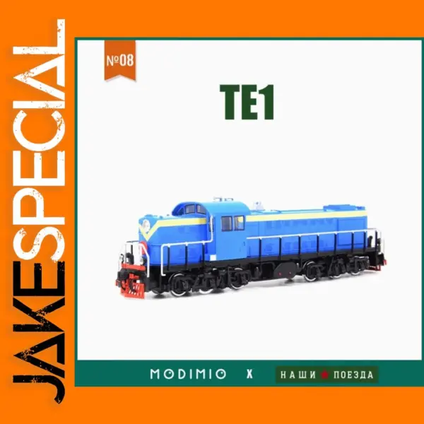 1/87 TE1 JLKN008 Soviet Diesel Locomotive Model