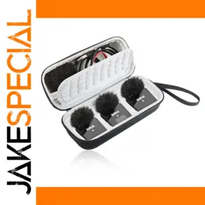 Hard EVA Travel Case for RODE Wireless GO II/GO 2 Microphone System