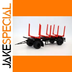 1:43 MAZ 83781 Diecast Wooden Transporter Trailer