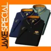 Men's Embroidered Short Sleeve Polo Shirt