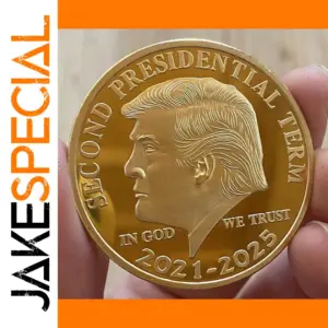 Donald Trump Gold Commemorative Coin Replica
