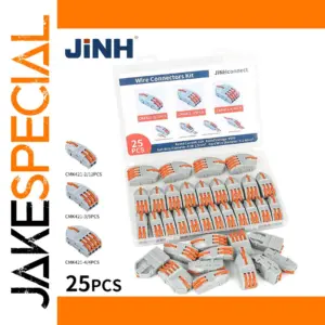 JINH 25Pcs CMK421 Electrical Wire Connector Set