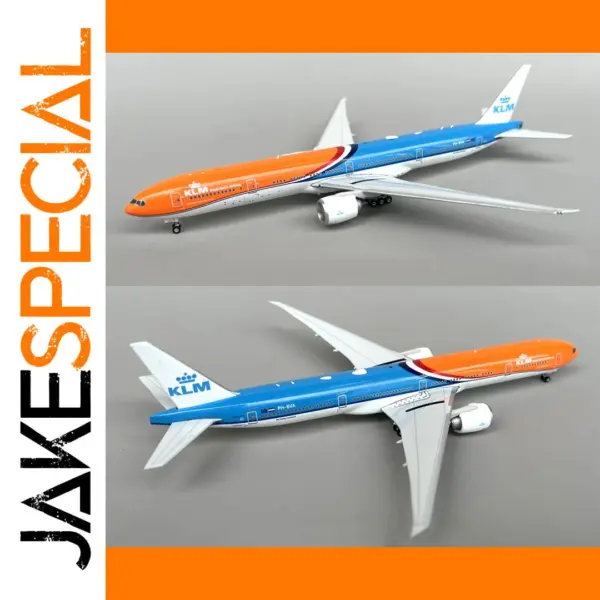 KLM B777-300ER Diecast Aircraft Model 1:400