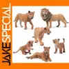 Lion Family Figurine Model for Collectors