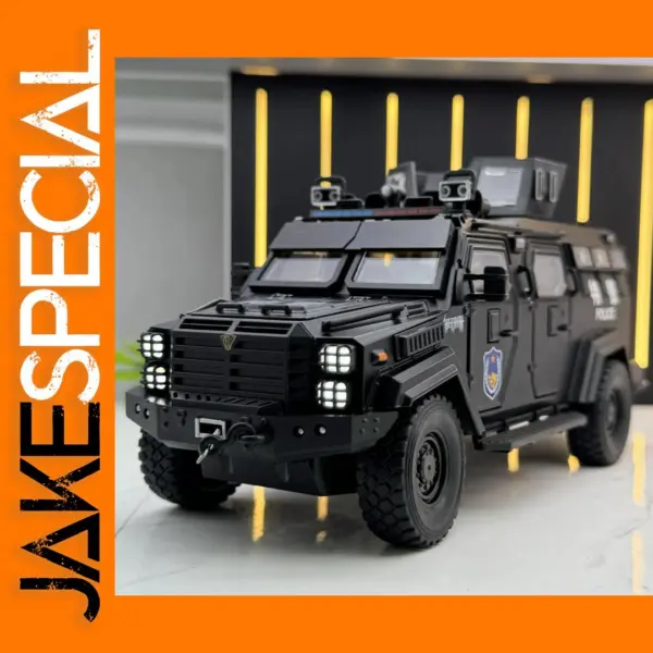 1:24 Alloy Tiger Armored Car Model
