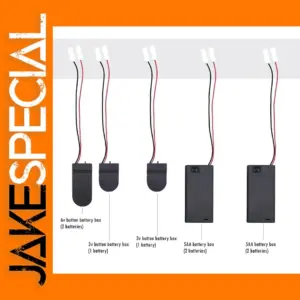 3V 6V Coin Cell Battery Holder with Switch