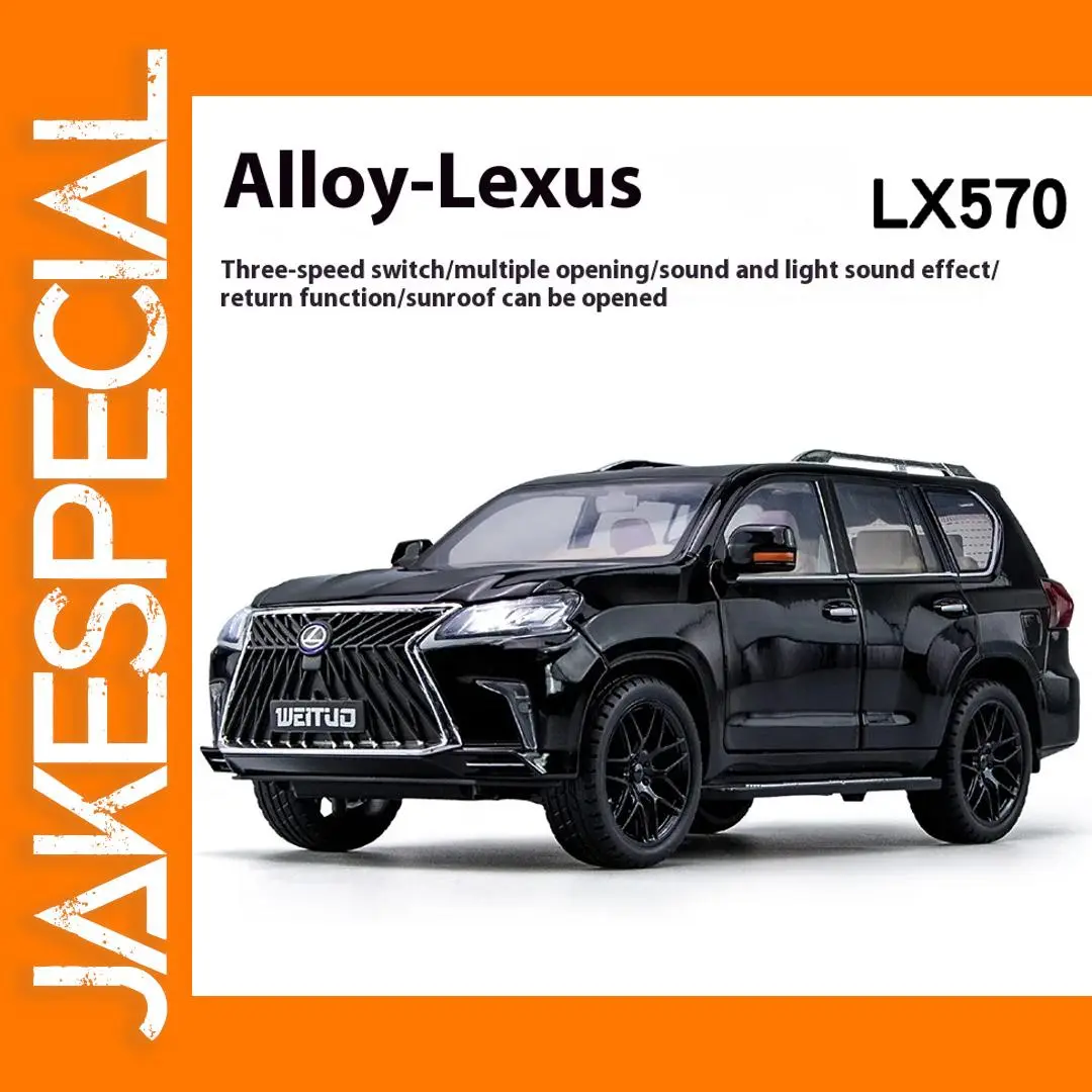 1:18 Lexus LX570 Diecast SUV Model Car 1 1:18 Lexus LX570 Diecast SUV Model Car