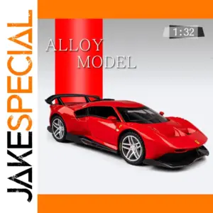 1/32 Alloy Racing Car Model Diecast Toy
