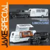 1/32 Alloy Diecast RV Trailer Car Model