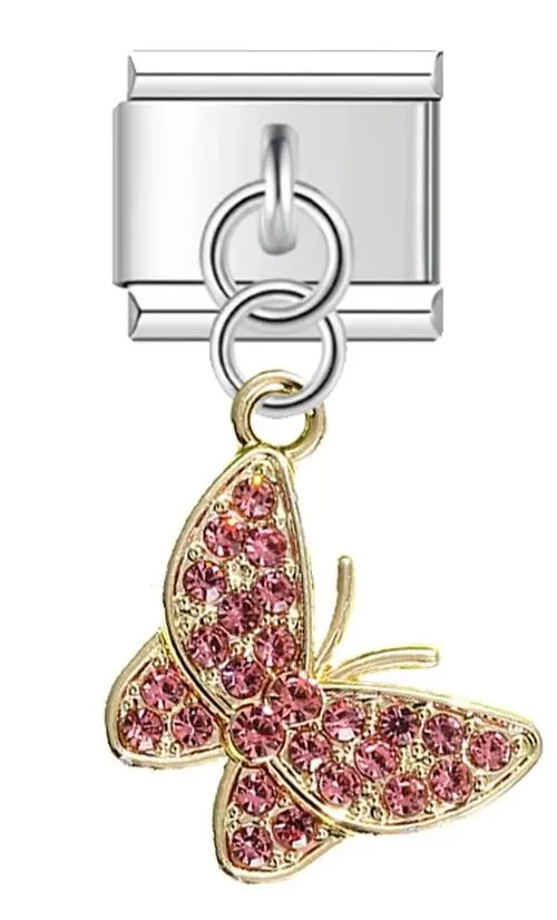 Zircon Butterfly Charm for DIY Bracelets 23 Zircon Butterfly Charm for DIY Bracelets - Image 23